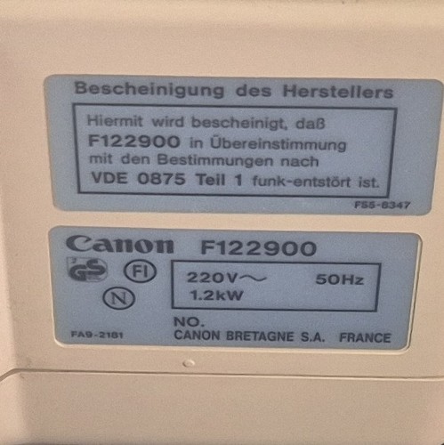 Canon f122900 stampante - stampante, laser